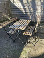 patio table with 4 chairs