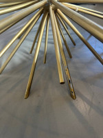 West elm starburst coffee table