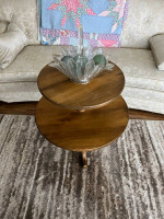 Mid Century two tier Table