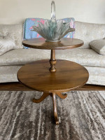 Mid Century two tier Table