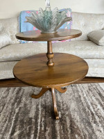 Mid Century two tier Table
