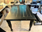 Dining Table - Farmhouse style - includes leaf for seating up to 8