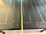 Dining Table - Farmhouse style - includes leaf for seating up to 8