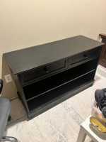 Black TV Stand / Sideboard Console Table - Quality