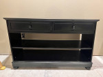Black TV Stand / Sideboard Console Table - Quality