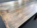 Beautiful Brown Wooden Rustic Dining Table Desk