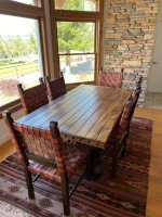 Solid wood kitchen table