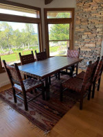 Solid wood kitchen table