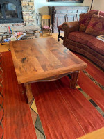 Beautiful solid wood large coffee table