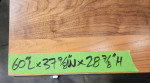 Room&Board 60x38 Butcher Block Workbench Worktable Dining Table