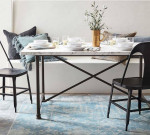 Pottery Barn Avon Marble dining table