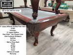 8' Legacy Pool Table w/ New Cloth - U Pick Color, INSTALLED!