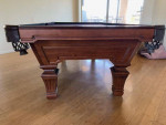8' Olhausen Hampton Pool Table w/ Drawer - U Pick Cloth Color