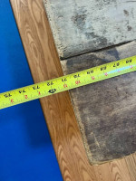 Custom barnwood coffee table