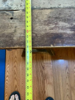 Custom barnwood coffee table