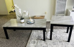 Coffee table and side table