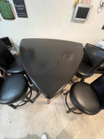 Black dining room table