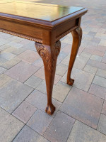 Oak Console Table / Entry Way Table / Sofa Table