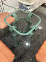 Wrought Iron Table / Glass Top