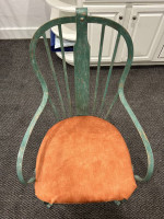 Wrought Iron Table / Glass Top