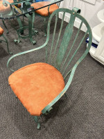 Wrought Iron Table / Glass Top