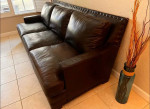 Bernhardt Leather Sofa
