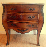 *~ Super Special 19th Century French Walnut Marble Top Table ~*