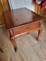Wood Side Table
