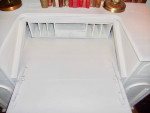 Charming White Secretary Desk/Entry Table
