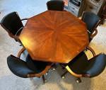 Game Table 3 in 1 table with 5 chairs