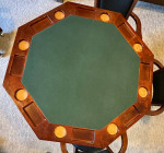 Game Table 3 in 1 table with 5 chairs