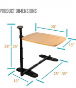Stand assist table for couches and sofas