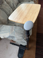 Stand assist table for couches and sofas