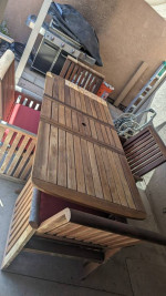 Teakwood Table and Chairs
