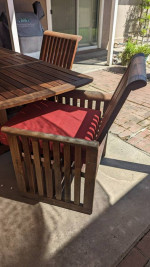 Teakwood Table and Chairs