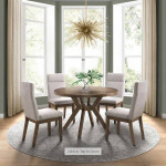 NEW Kaelyn 5-piece Dining Set with scratches on table top
