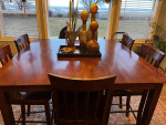 Dining Table + 6 Chairs + 2 Leaves