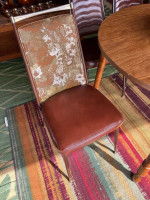 MID CENTURY DINING TABLE 4 CHAIRS