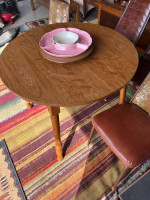 MID CENTURY DINING TABLE 4 CHAIRS