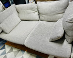 IKEA 2 Corner Sections/Sofa/Couch Chair, Beige/Brown