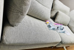 IKEA 2 Corner Sections/Sofa/Couch Chair, Beige/Brown