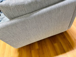 IKEA 2 Corner Sections/Sofa/Couch Chair, Beige/Brown