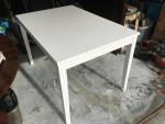 Dinner table - new white finish
