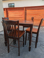 Table and chairs