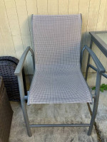 Outdoor table and two chairs