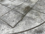 Plastic Outdoor Table 39” Across