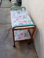 Rolling cart, table bar, with wheels
