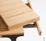 REDUCED! Modern Extendable Dining Table - Crate And Barrel Table