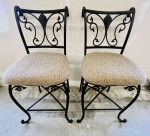 48" Round table with 4 chair set and 2 - 27" countertop stools