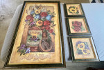 Table, Rug, pictures and etc.